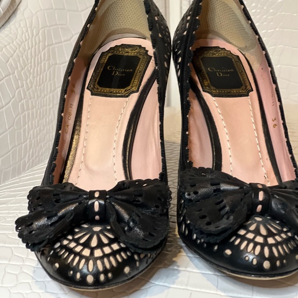 Dior Shoes Christian Dior Bowtie Heels Poshmark